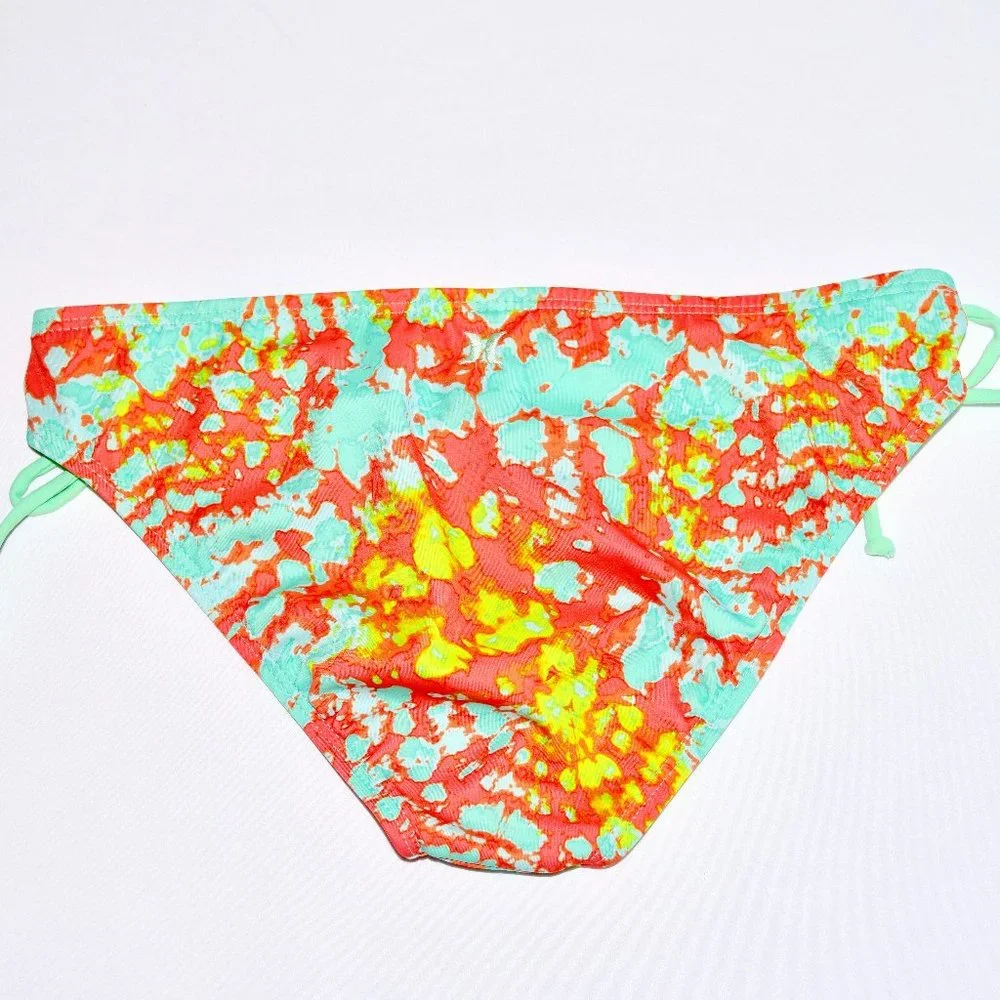 NWOT Hurley Mango Bandeau Bikini Bathing Suit - Size 14 (Host Pick) 🌸